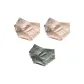 3 Pack[Pink+Pink+Gray Green]