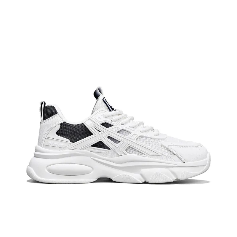 AiJP Cushioning Anti Slip And Wear Resistant Coverage Low Top Chunky Sneakers Men's-2