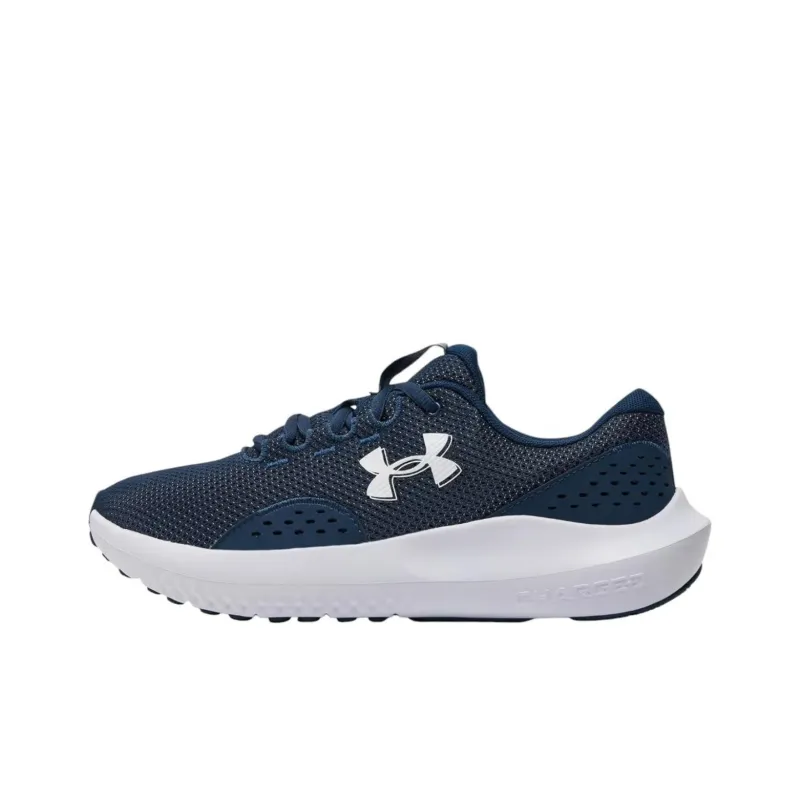 Under Armour Slip Resistant Low Top Running Shoes Men's Marine Blue-0