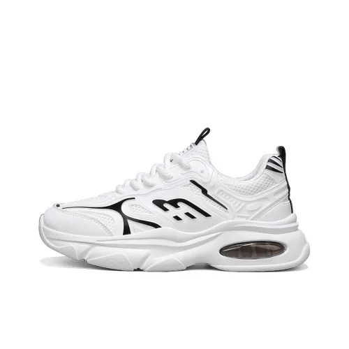 AiJP Cushioned Anti Slip And Wear Resistant Lightweight Low Top Chunky Sneakers Men's