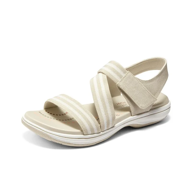 Skechers Modern Comfort Beach Sandals Women's Natural-2