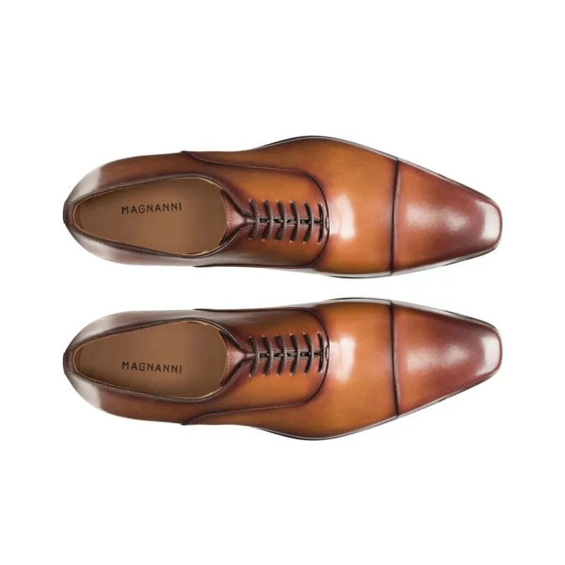 Magnanni Corey Dress Shoes Men's Umber-3