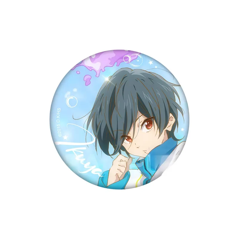 Xhdm Haruka Nanase Makoto Tachibana Bubbles Crown Collection Badge Badges-2