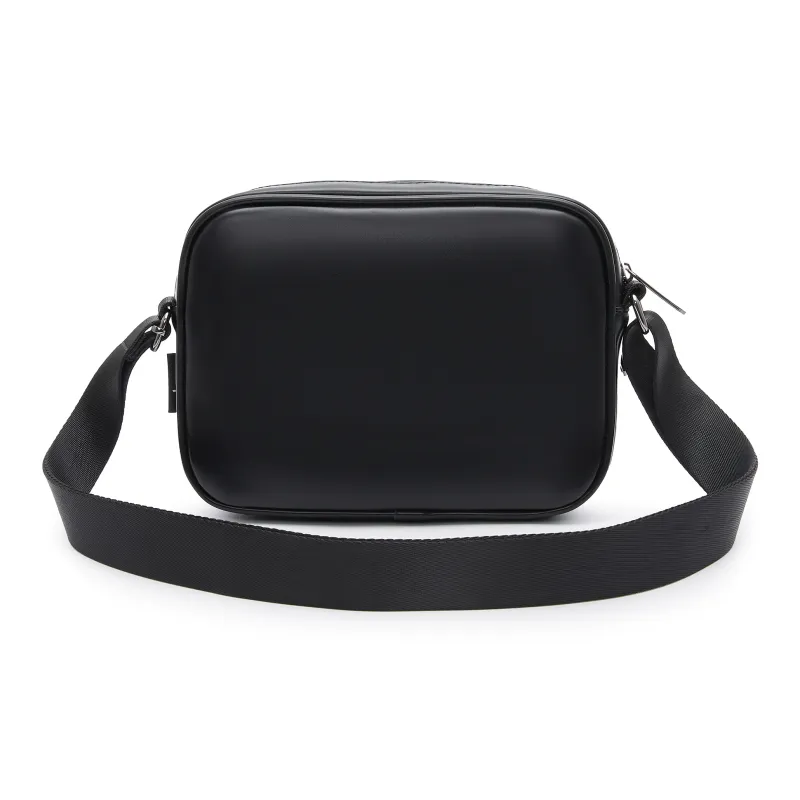 Champion Fabric Shoulder Bag Unisex Gray Black/Black-8