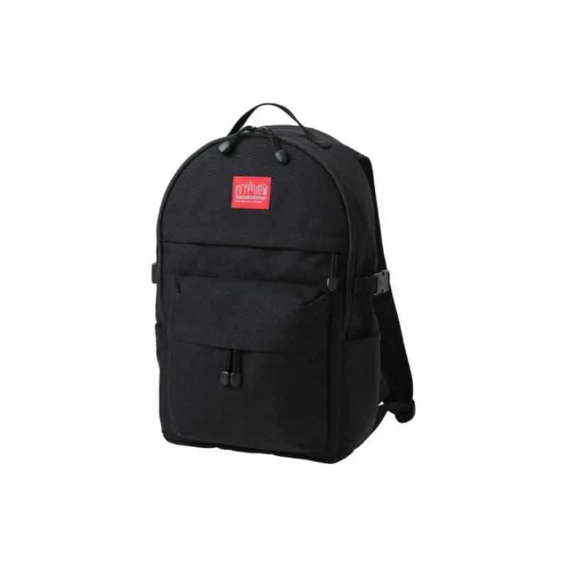 Manhattan Portage Nylon Backpack Unisex Black-2