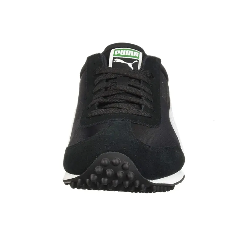 PUMA Whirlwind Classic Cushioning Anti-Slip Wear-Resistant Breathability Low-Top Running Shoes Men's Black White Blue-3