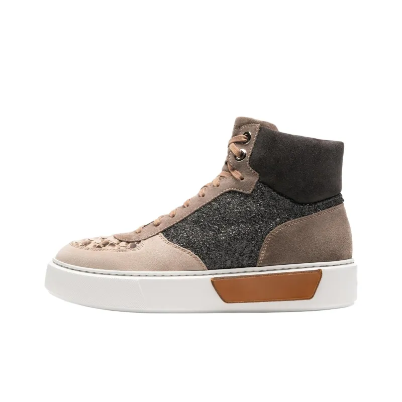 Magnanni Eva High-Top Skateboard Shoes Women's Light Pink-0