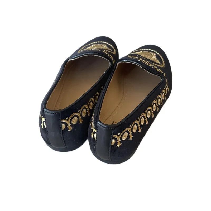 VERSACE Loafers Men Black-3