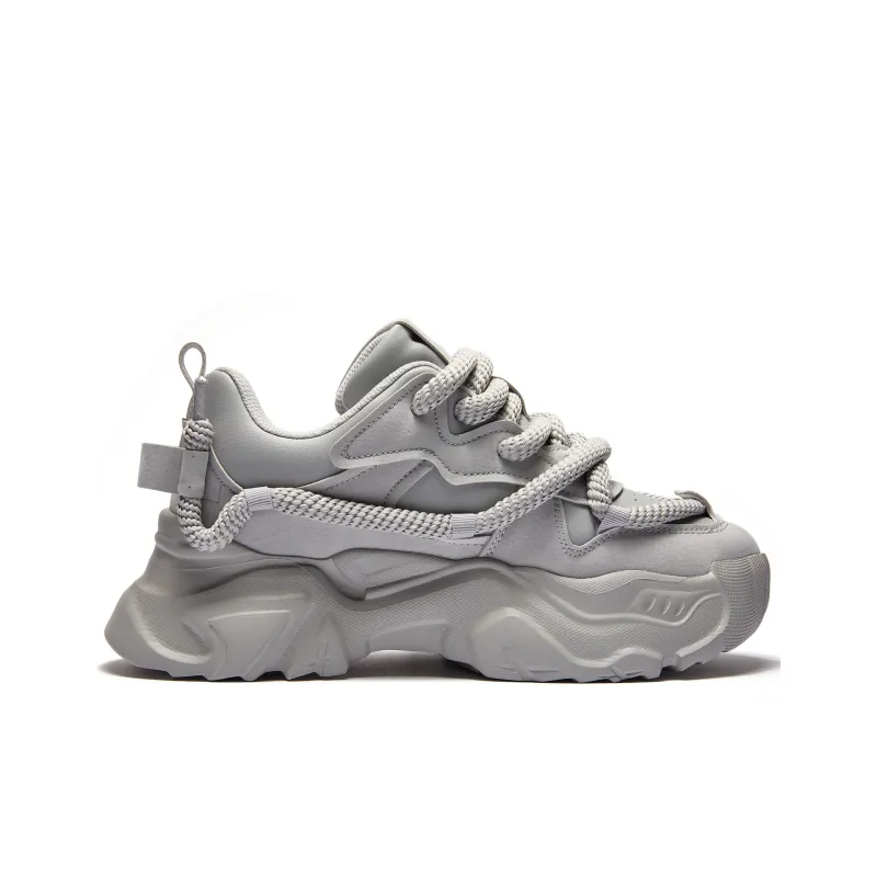 RIFUGIO VO' Shock Absorbers With Slip Resistant And Abrasion Resistant Properties Low Top Chunky Sneakers Unisex-1