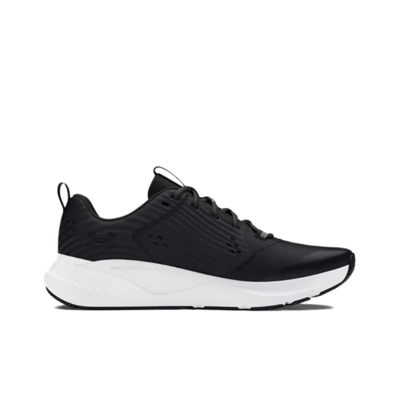 Under Armour Breathable And Lightweight Low Top Training Shoes Men's Black White-1