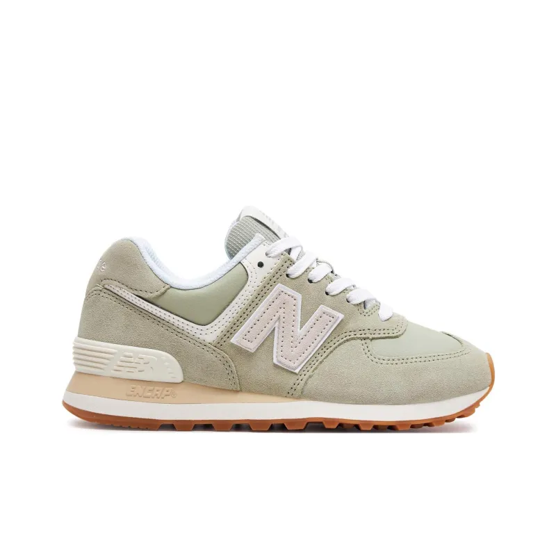 New Balance 574 Calm Green Angora Women's-1