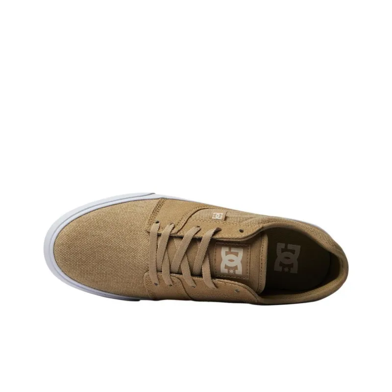 DC Shoes Low Top Canvas Shoes Men's Brown-4