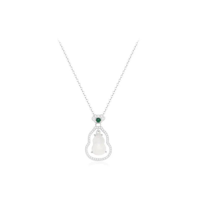 Thuban Ark Chalcedony Jade Necklaces Women's-0