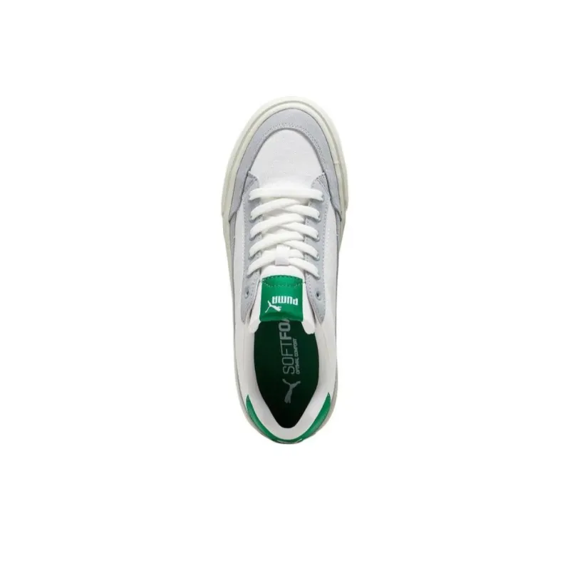 PUMA Court Classic Vulc Sneakers 'White Green'-3