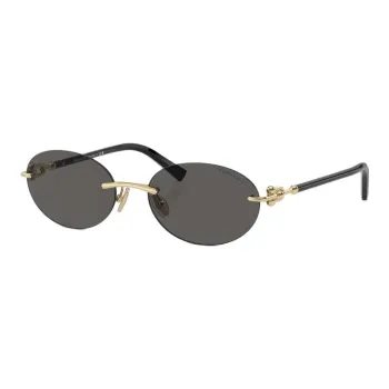 TIFFANY & CO. Oval Frameless Sunglasses