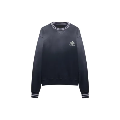 PRADA Sweatshirts Men Blue