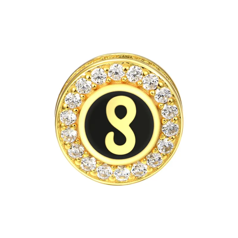 APORRO 925 Sterling Silver Infinite Collection, Chinese Zodiac Snake Ear Studs Unisex-14