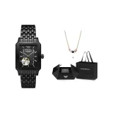 Brand Watch Necklace Clothing Sets