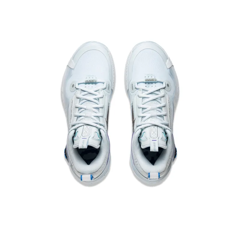 LiNing WOW 10 Way Of Wade 10 Anti Slip Wear Resistant Low Top Basketball Shoes Men's Light Blue-4