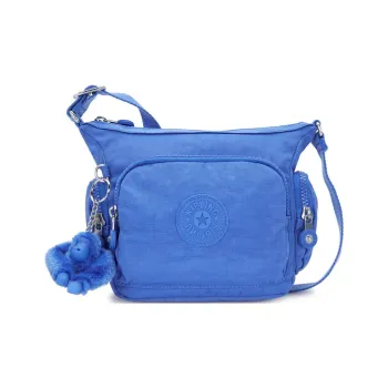 Kipling Nylon Shoulder Bag, Crossbody Bag Mini Women's Blue