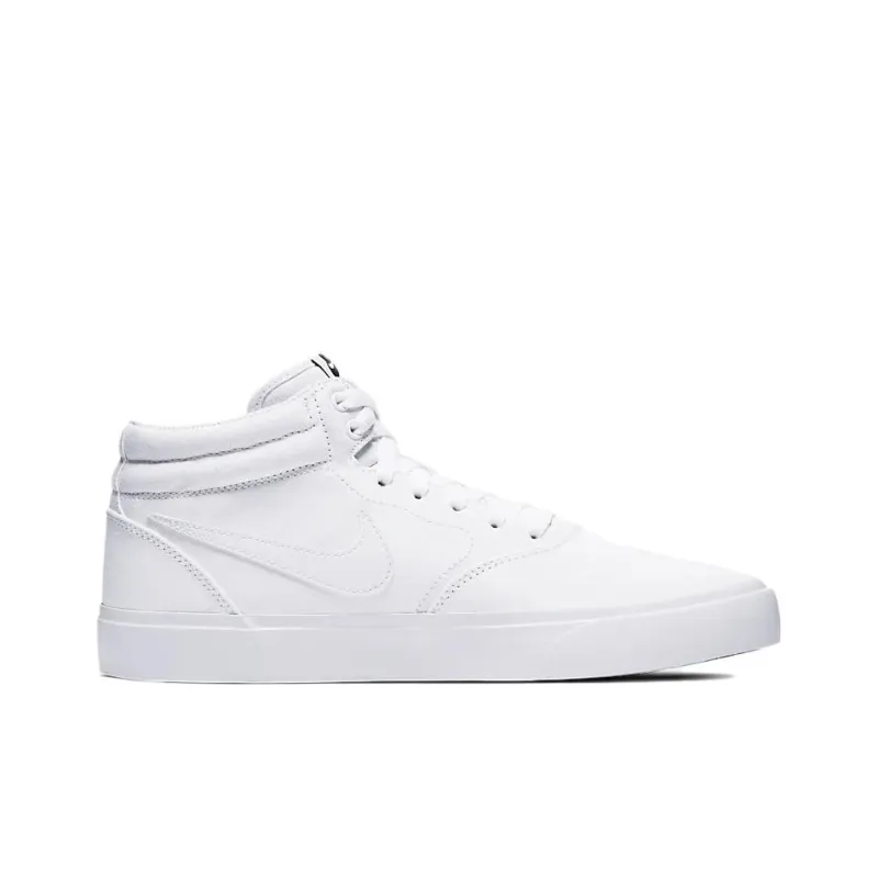 Nike Sb Charge Mid Canvas Triple White-1