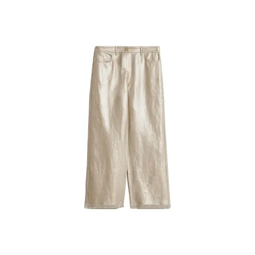 'S MAX MARA Casual Pants Women's Gold