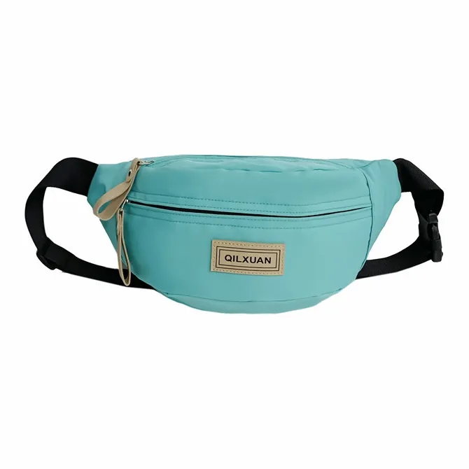 Elsvet Composite Cloth Fanny Pack Small Size Unisex Multicolor-5