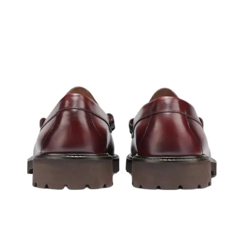G.H. Bass & Co. Larson Lug Loafers Men's Burgundy-3