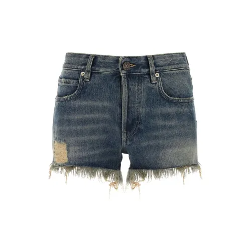 Balenciaga Denim Shorts Women's Blue