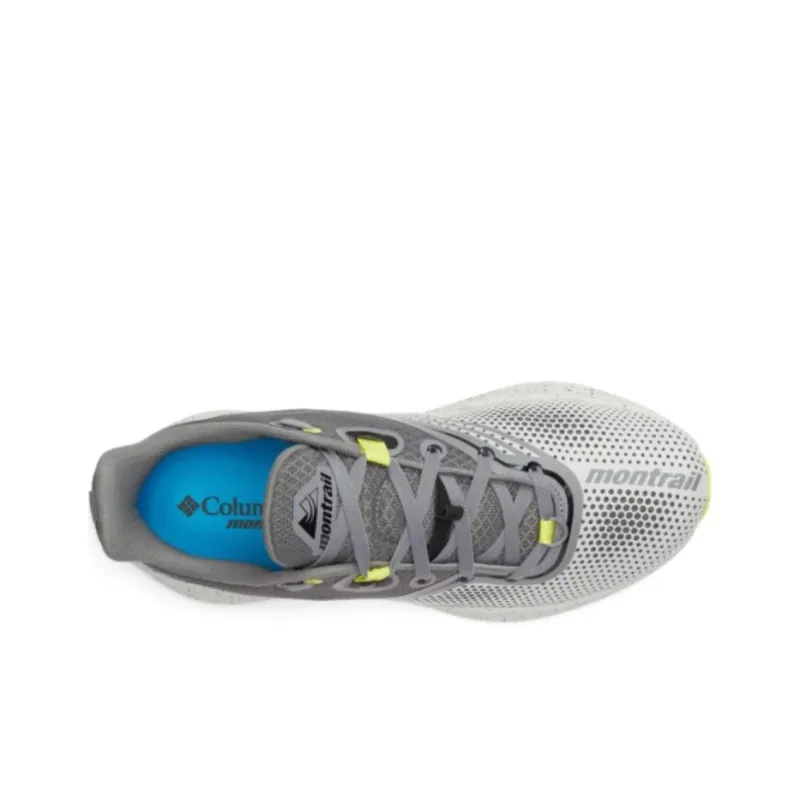 Columbia MONTRAIL Cushioning Breathable Low Top Hiking Shoes Men's White Gray-3