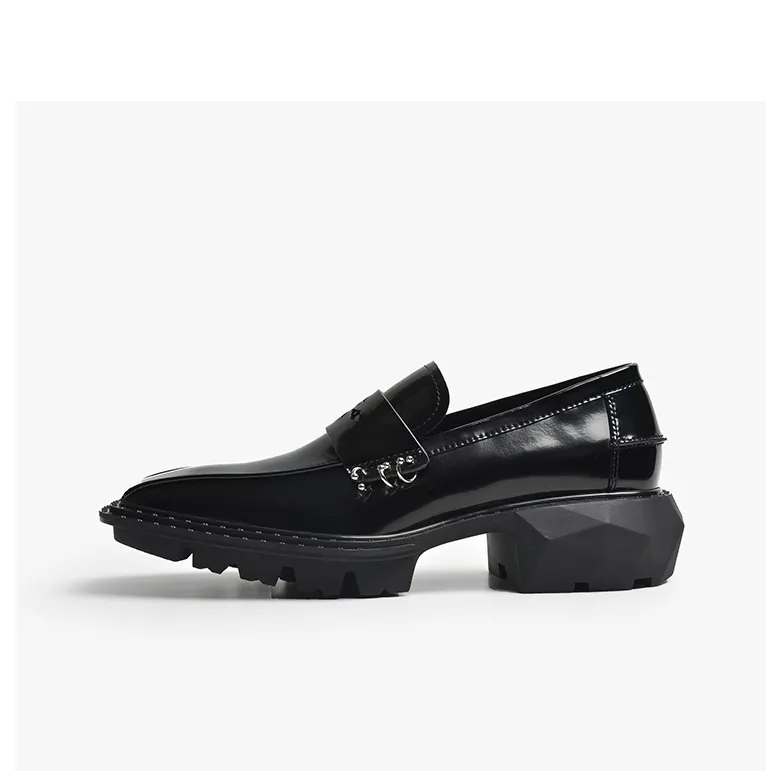 Yipinfanfan Loafers Men's Black-0