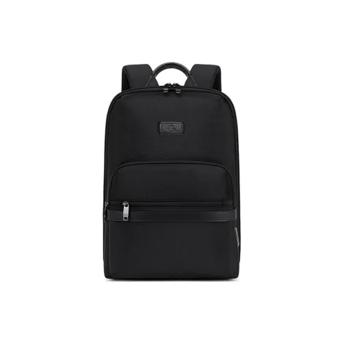 POLOMEISDO Composite Fabric With Microfiber Backpack Men's Black