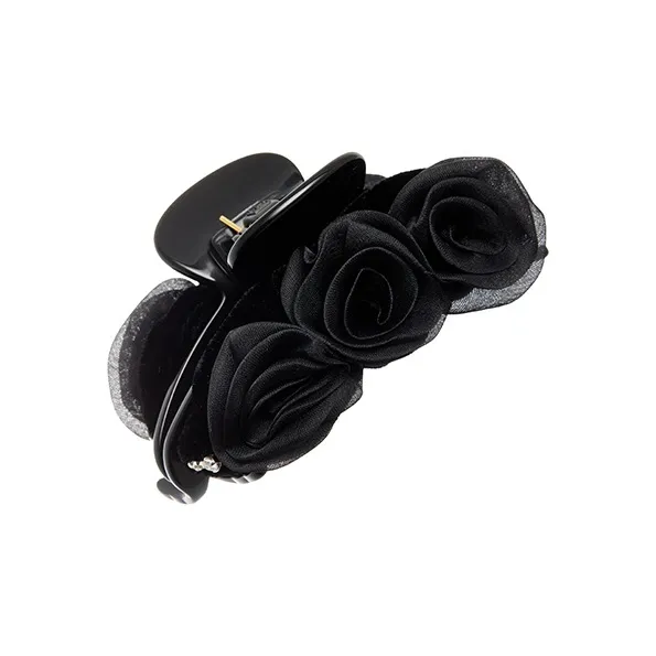 ALEXANDRE DE PARIS Viscose, Silk Medium Size Claw Clip Hair Accessory Headpiece Women's-7