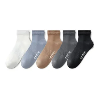 MIIOW Mid-Calf Socks Men's 5 Pack