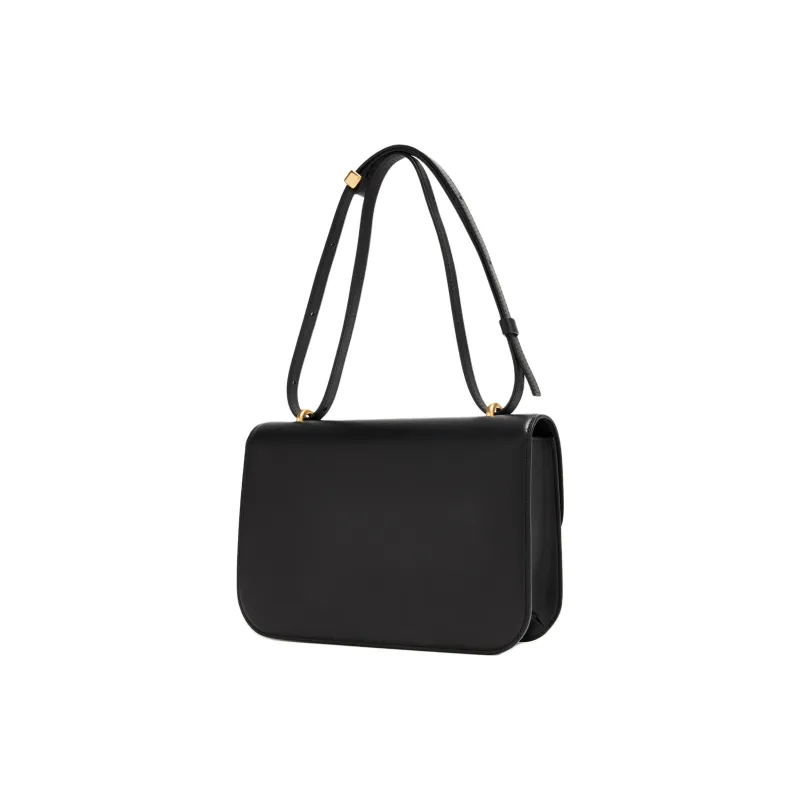 NEOUS Calfskin Shoulder Bag Crossbody Bag Women's Black-1