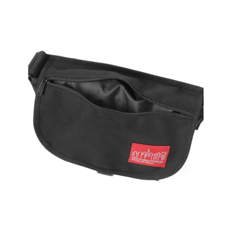 Manhattan Portage Cotton Patchwork Canvas Canvas Bag Shoulder Bag Crossbody Bag Small Size Unisex Black-6