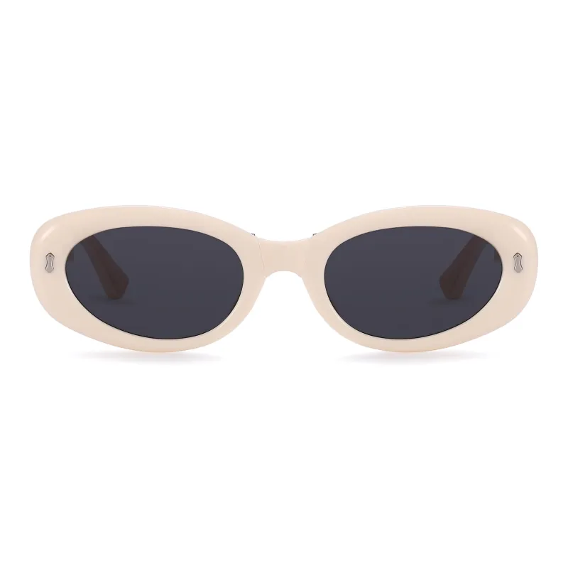 PULAIS TR/Memory Plastic Irregular Shape Sunglasses Women's-2