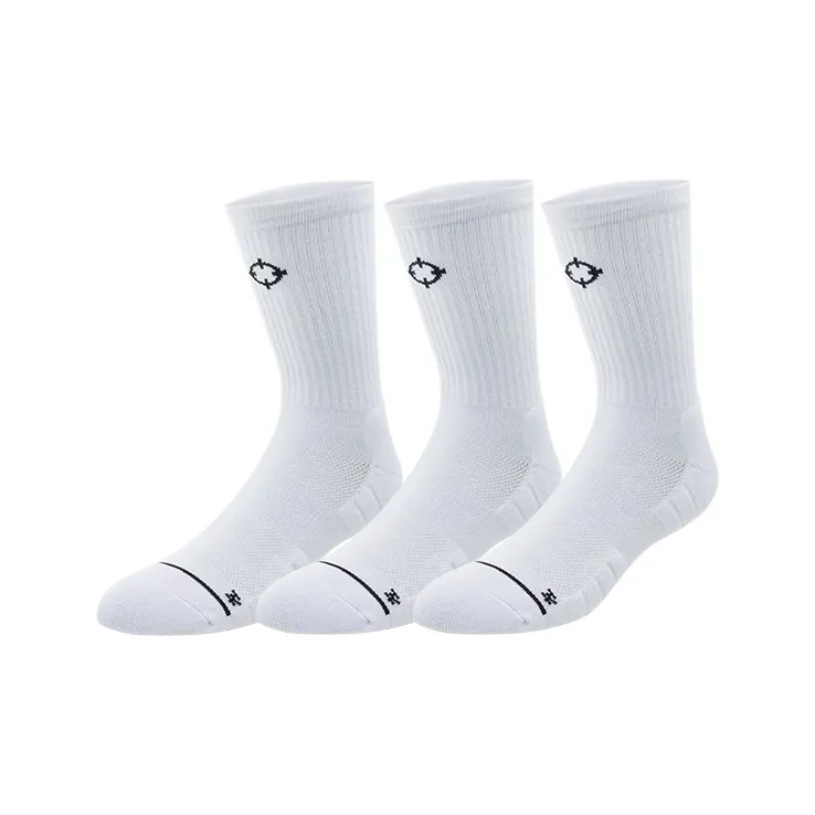 RIGORER Competition Training Professional Wear Resistant Cushioning Breathable High Top Towel Sports Socks Unisex-4