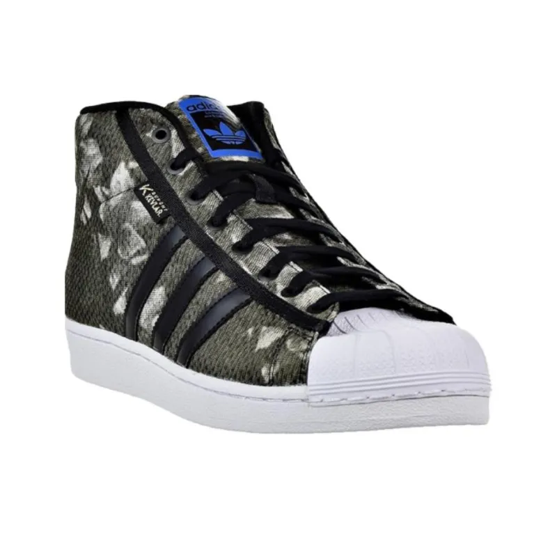 Adidas Pro Model Black Kevlar Floral-2