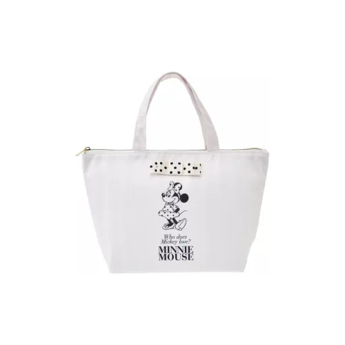 Disney Minnie Series Polyester Lunch Bag Handbag Women's White