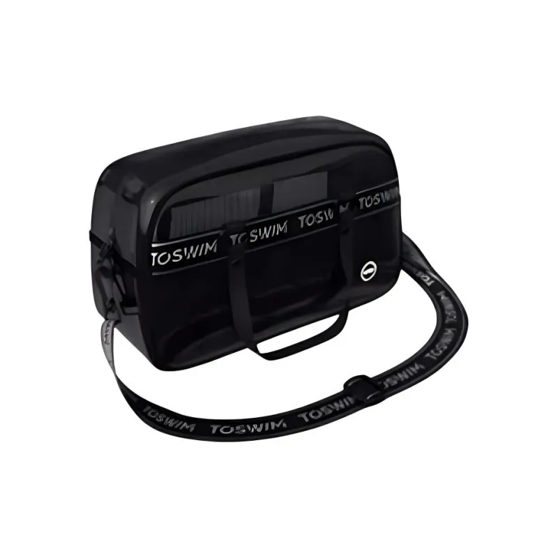 TOSWIM TPU Portable Crossbody Bag, Shoulder Bag Regular Unisex Black-2