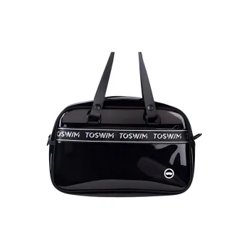 TOSWIM TPU Portable Crossbody Bag, Shoulder Bag Regular Unisex Black