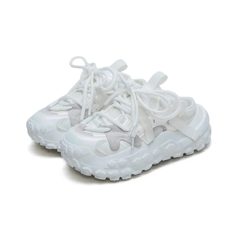 Jay Wear Resistant Breathable Height Increasing Low Top Chunky Sneakers Women's-10