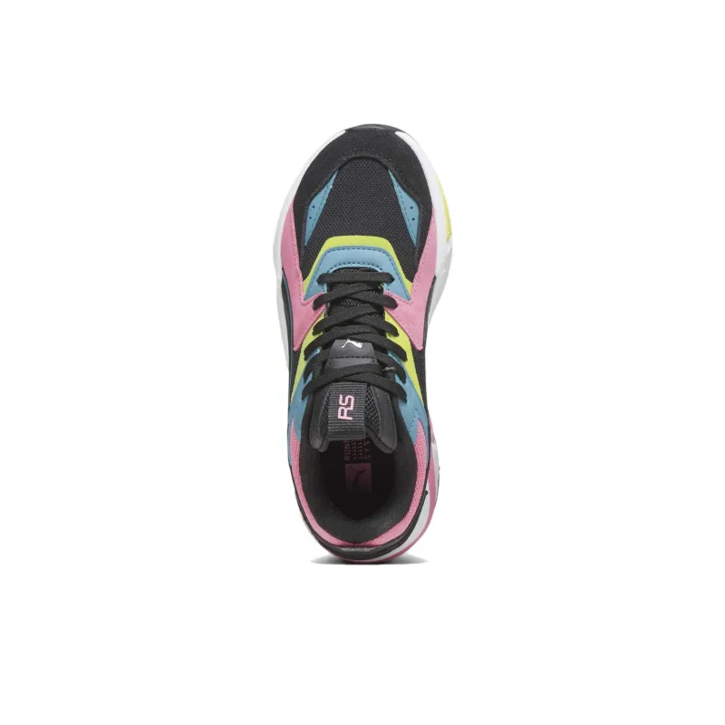 PUMA RS-Z RS-Pulsoid Anti-Slip Wear-Resistant Low-Top Casual Shoes Women's Pink Black And Blue-3