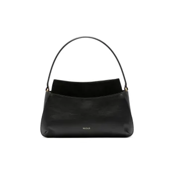 NEOUS Calfskin Handbag Shoulder Bag Women's Black