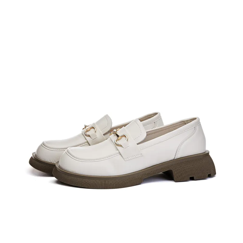 La Chapelle Loafers Medium Heel Women's-11