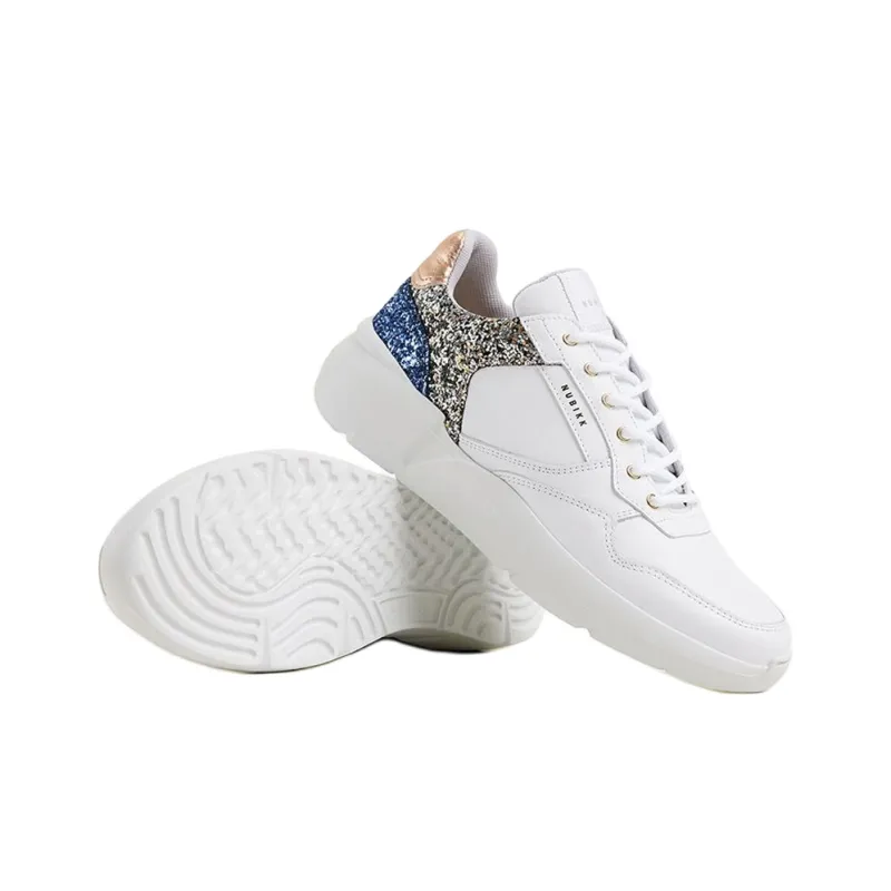 NUBIKK Roque Road Wave Low-Top Casual Shoes Women's White-5
