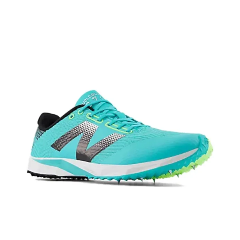 New Balance FuelCell XC7 V5 Cyber Jade Black Silver Metallic-2