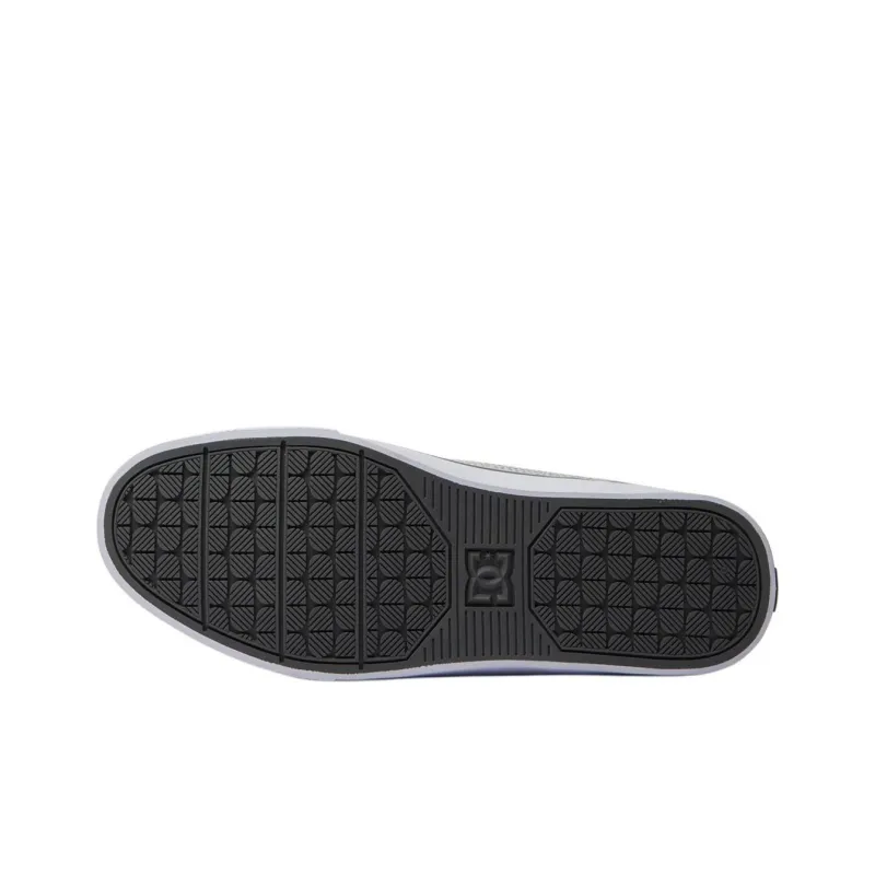 DC Shoes Low Top Canvas Shoes Men's Light Gray-5