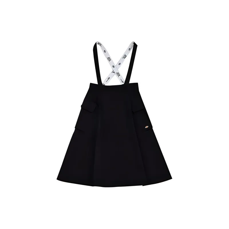 Dickies Casual Long Skirt Women's Black-1